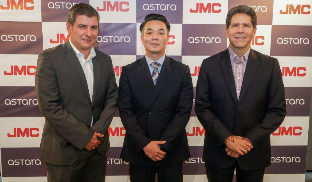 Astara nuevo distribuidor de JMC para Colombia