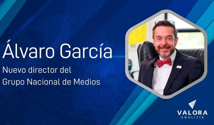 Álvaro García, nuevo director del Grupo Nacional de Medios