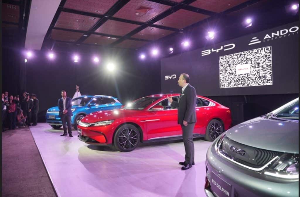 BYD ingresa al mercado ecuatoriano de vehículos de pasajeros cero emisiones