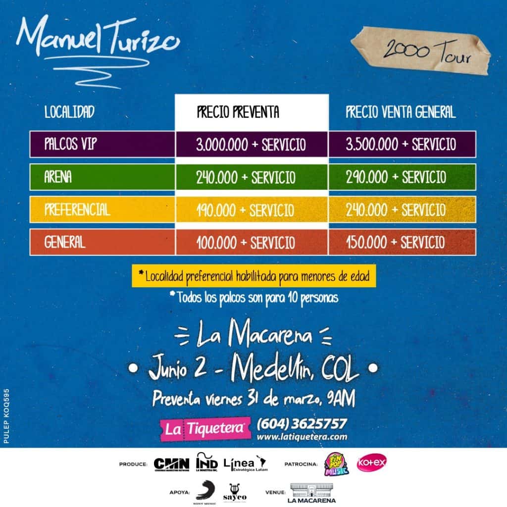 Boletas y localidades Manuel Turizo -2