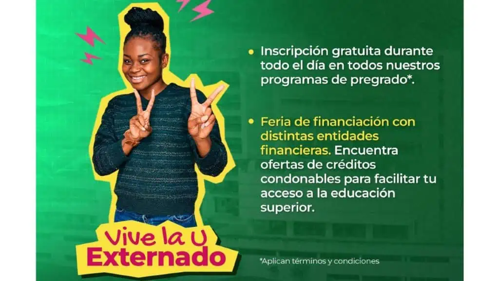 Inscripción sin costo y otros descuentos de la Universidad Externado, que se suma a alivios económicos Descuentos de la Universidad Externado