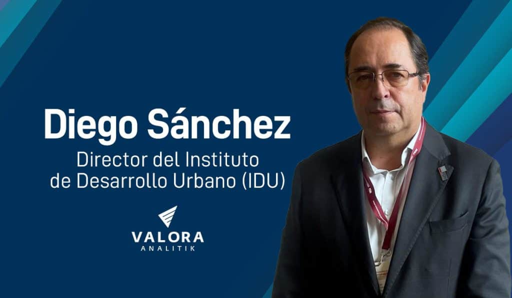 DIego Sánchez, director del Instituto de Desarrollo Urbano (IDU) de Bogotá