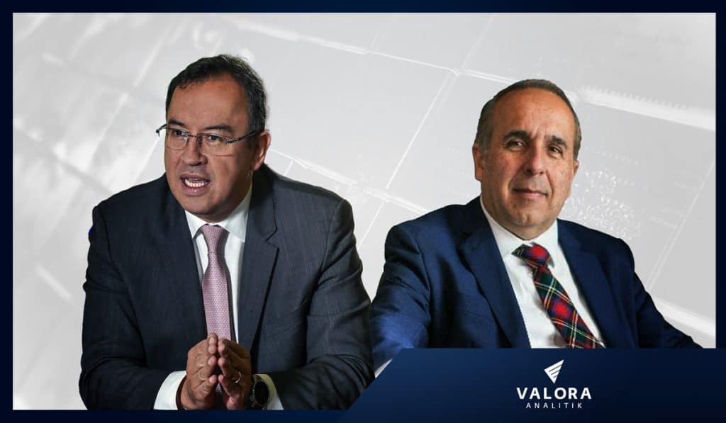 Embajadores de Francia y Suecia