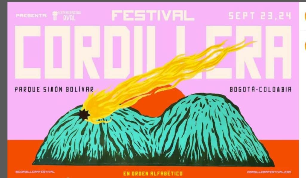 Festival Cordillera 2023 presentó su cartel de artistas, todos con un pasado reciente. Foto: IG de Festival Cordillera 2023.