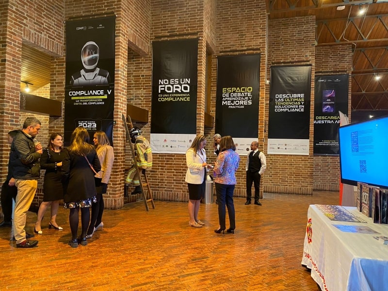 Panorámica del  Foro Compliance V en Bogotá