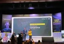 Gobernación de Antioquia recibiendo el Premio América Compliance 2023
