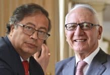 Presidente Gustavo Petro y Guillermo Alfonso Jaramillo, ministro de Salud