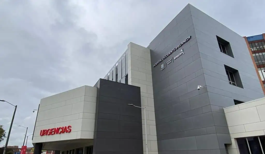 Lista la Torre II de Urgencias del Hospital de Kennedy “gracias a $124.000 millones de impuestos” Se inauguró la Torre II de Urgencias del Hospital de Kennedy en Bogotá este martes.
