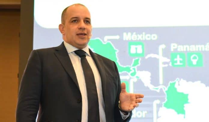 Jorge Andrés Carrillo, gerente general de EPM, en reunión con inversionistas