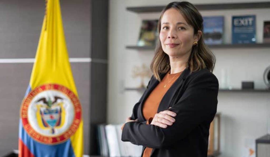 María Fernanda Valdés, nueva viceministra técnica de Hacienda de Colombia. Foto: cortesía MinComercio