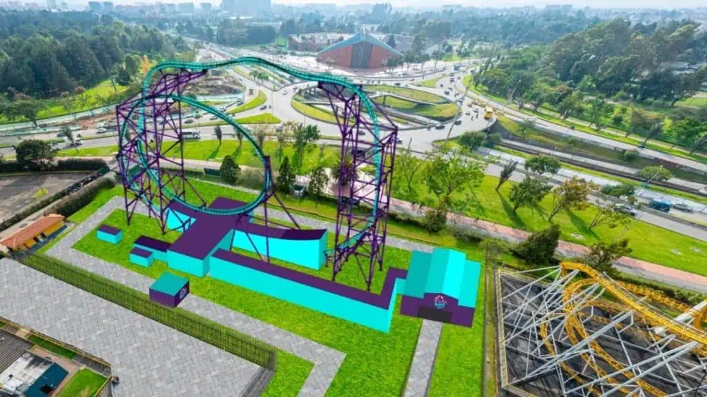 En agosto podrá subirse a la nueva montaña rusa de Salitre Mágico: estos son los precios de pasaportes La montaña rusa de propulsión magnética más alta y rápida de Latinoamérica estará en el Parque Salitre Mágico