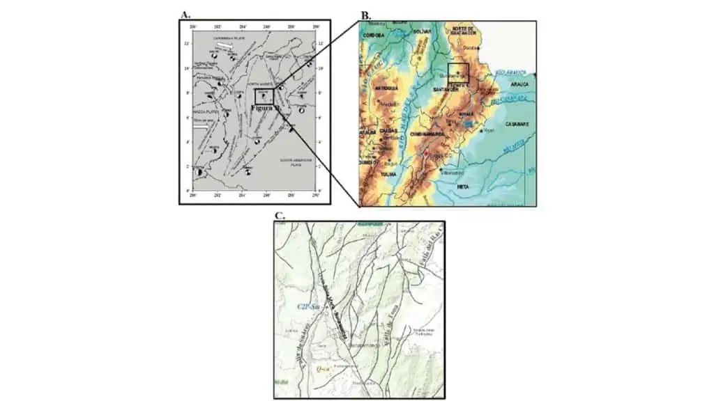 Nido sísmico de Bucaramanga, la ‘casa’ del 60 % de los temblores en Colombia Tomografía del nido sísmico de Bucaramanga, donde más temblores hay en Colombia.