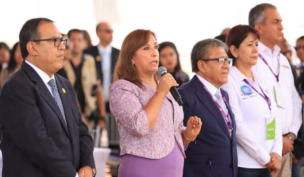 Habla la presidenta de Perú, Dina Boluarte