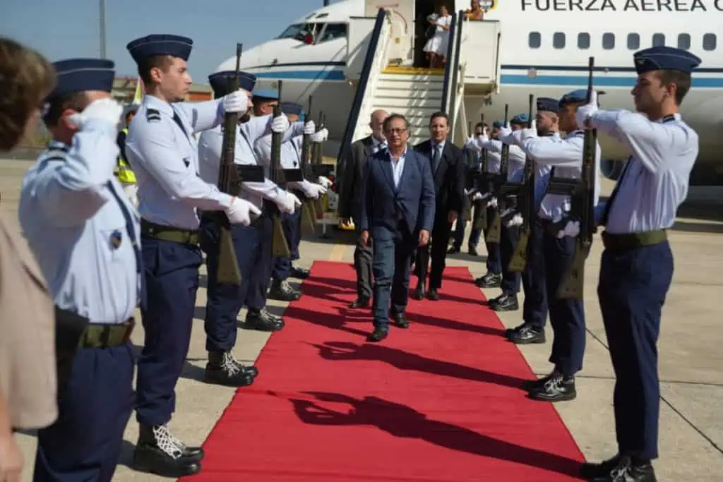 El presidente que más ha viajado: Estos son los viajes de Gustavo Petro en su primer año Petro en Lisboa, Portugal