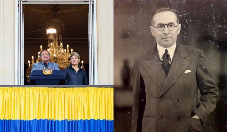 Presidente Petro en un nuevo discurso desde el balcón