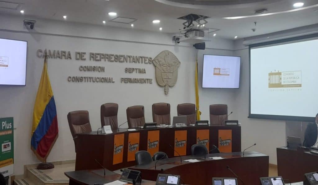 Comisión Séptima de la Cámara debate la reforma a la salud en Colombia. 