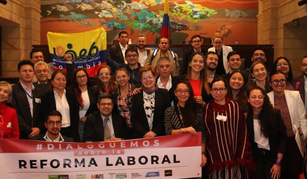 Fue radicada de nuevo la reforma laboral en el Congreso de la República.