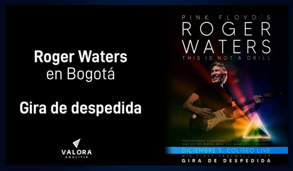 Viene Roger Waters a Bogotá, esta es la fecha de la preventa de boletas y costos Roger Waters vendrá a Colombia para su gira de despedida.