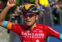Santiago Buitrago ganador de la etapa 19 del Giro de Italia 2023.
