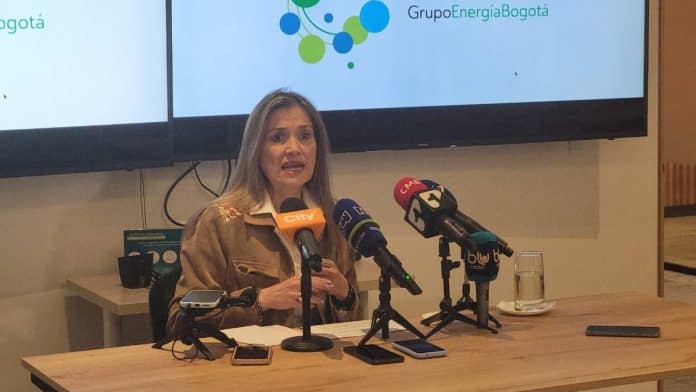 Servicio de gas natural Mónica Contreras, presidente de TGI, sobre anuncio de reestablecimiento dek servicio de gas natural en el suroccidente de Colombia