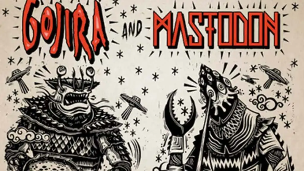 Concierto de Gojira y Mastodon en Bogotá: así será la preventa Afiche de concierto de Gojira y Mastodon en Bogotá