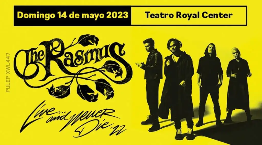 Agenda cultural 13 y 14 de mayo: Conciertos y actividades destacadas The Rasmus