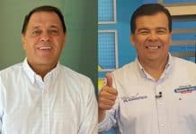Empresario Tulio Gómez y el excongresista Roberto 'Chontico' Ortiz