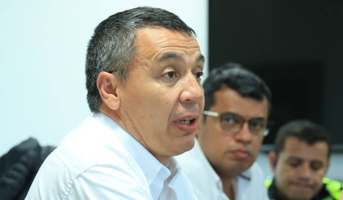 William Camargo, nuevo ministro de Transporte de Colombia, en una reunión de inicio de 2023