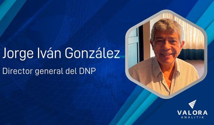 Jorge Iván González, director del DNP en entrevista con Valora Analitik.