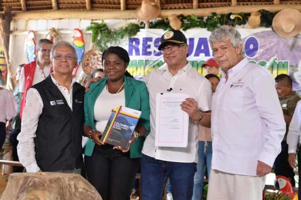 El presidente Gustavo Petro sancionó el Plan Nacional de Desarrollo.