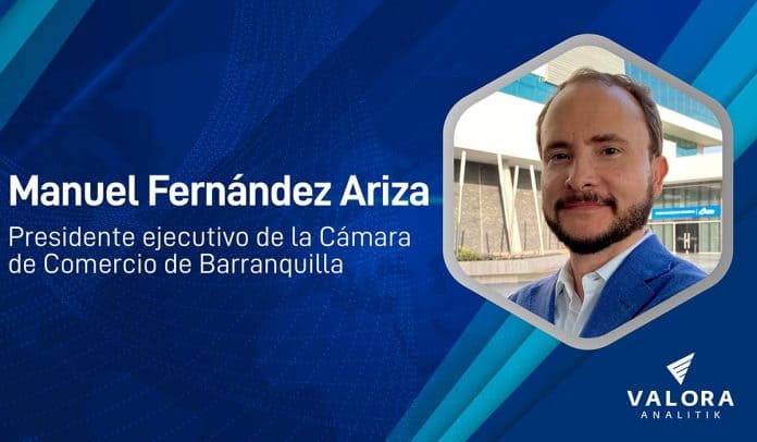 Manuel Fernández Ariza, presidente ejecutivo de la Cámara de Comercio de Barranquilla