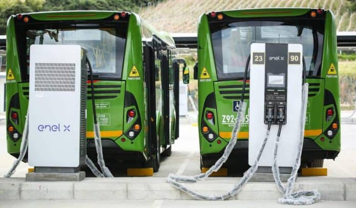 Buses eléctricos en Colombia