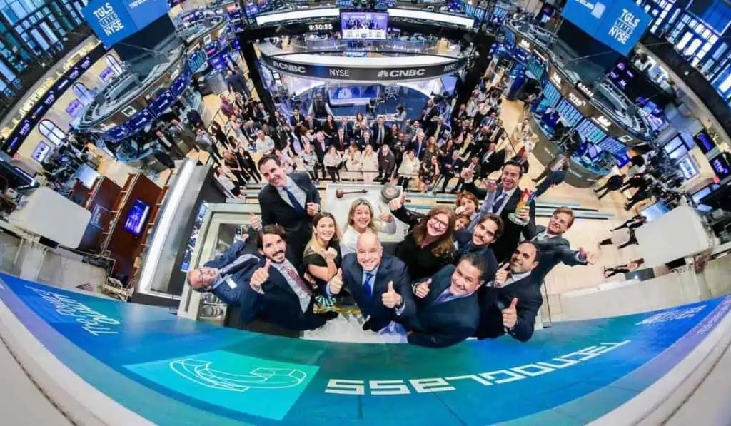 Acción de Tecnoglass será incluida en importante índice de bolsa de Nueva York Acción de Tecnoglass marca récord y capitalización se acerca a US$2.500 millones