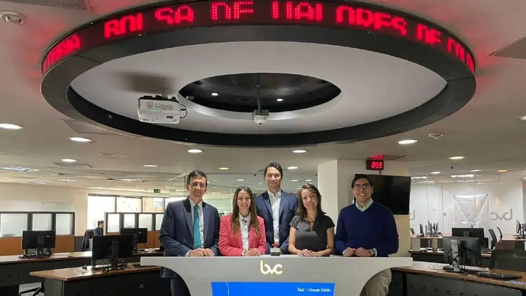 Bolsa de Colombia y Climate Bonds acuerdan promover bonos sostenibles en el país Acuerdo para la promoción de bonos sostenibles Bolsa de Valores de Colombia y Climate Bonds