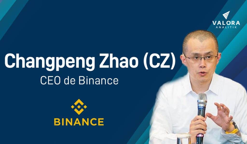 Changpeng Zhao (CZ), CEO de Binance