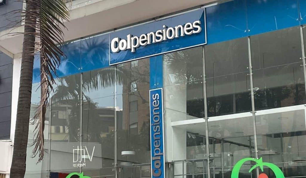 Oficina de Colpensiones en Bogotá