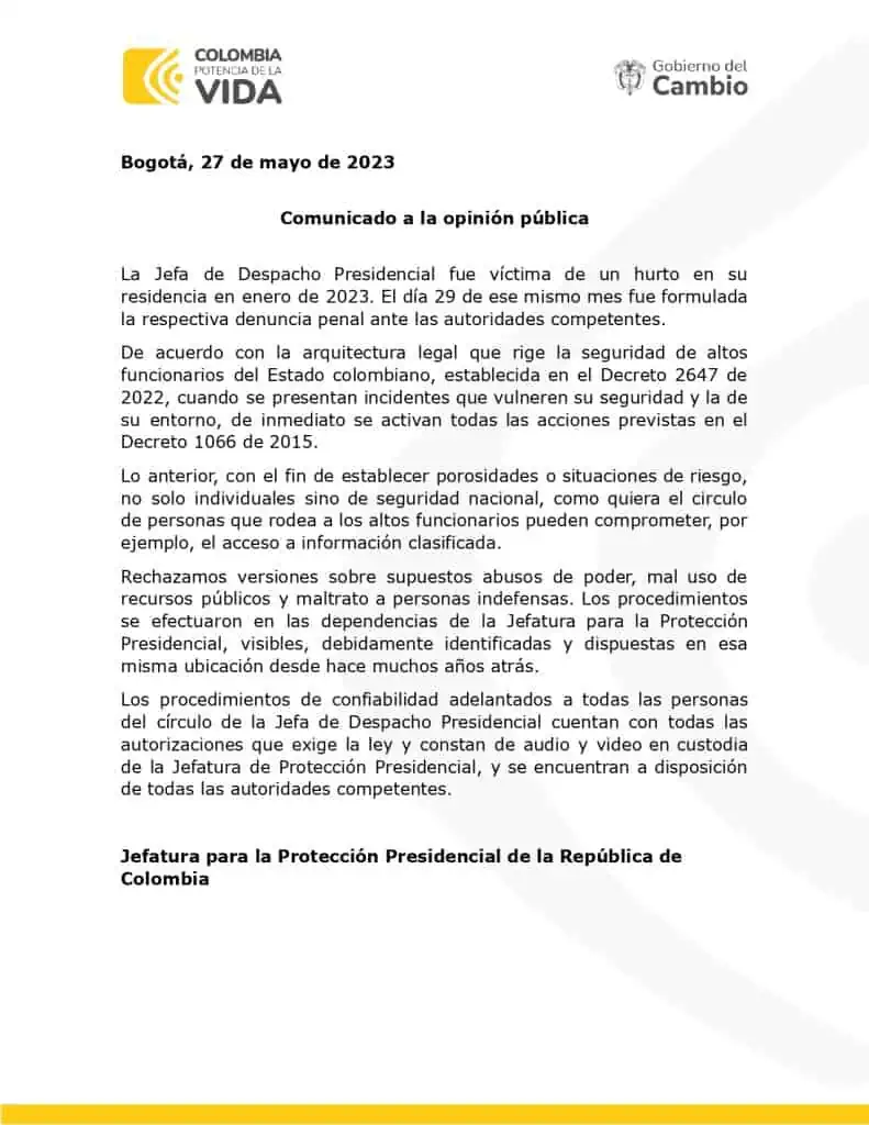 Así se conjugó la salida de Laura Sarabia y Armando Benedetti, la nueva crisis del Gobierno Petro El escándalo de la salida de Laura Sarabia y Armando Benedetti empezó por un robo en la casa de ella