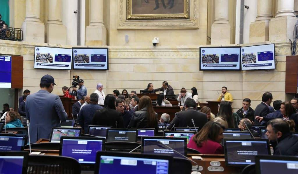 Sesión del Congreso de Colombia