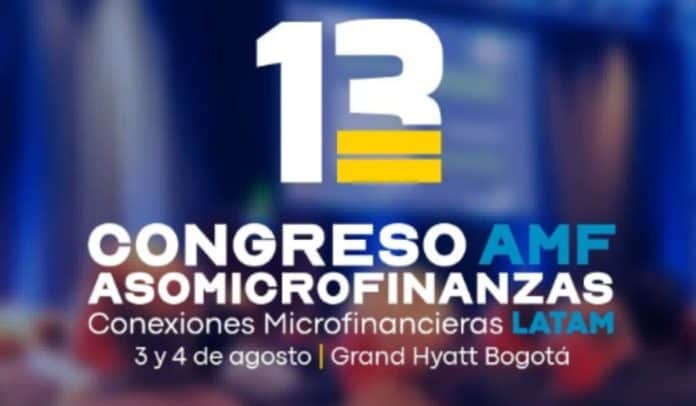 Logo congreso de Asomicrofinanzas