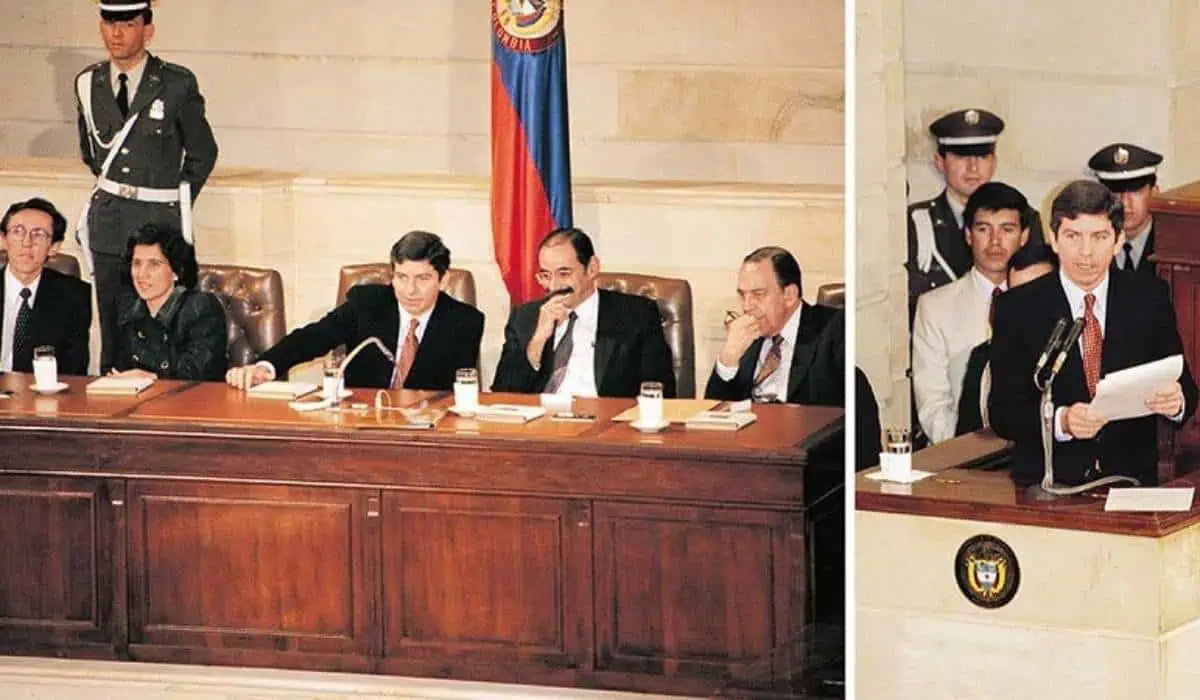 100 años del Banco de la República de Colombia Constituyente 1991 en el Congreso