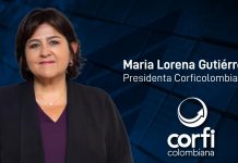 María Lorena Gutiérrez, presidenta de Corficolombiana