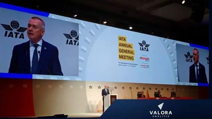 Asamblea de la IATA 2023 en Turquía