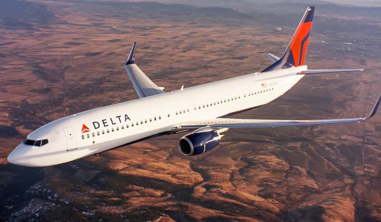 Avión de Delta Airlines