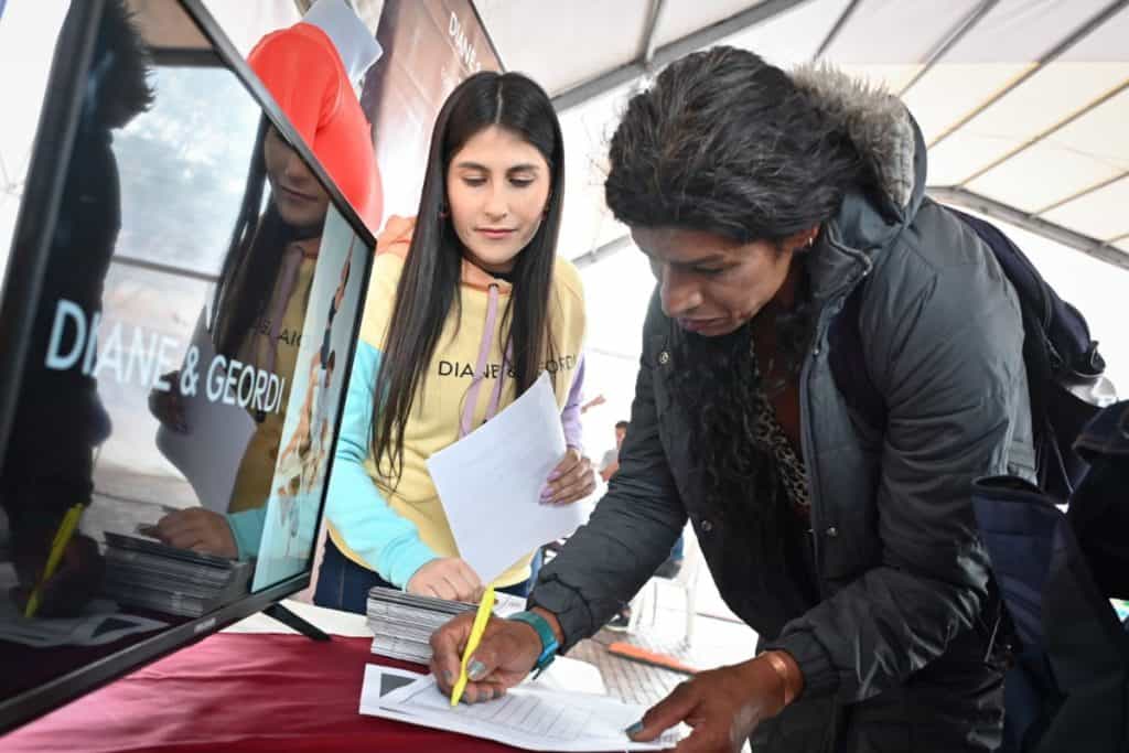 Feria de ‘Empleo Diversa’ en Bogotá reunió a 443 personas. Foto: Secretaría de Desarrollo Económico de Bogotá