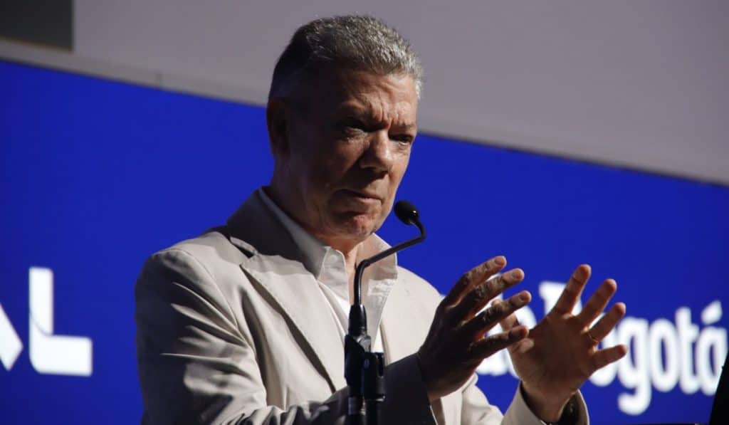Juan Manuel Santos habla de la Constituyente en Colombia