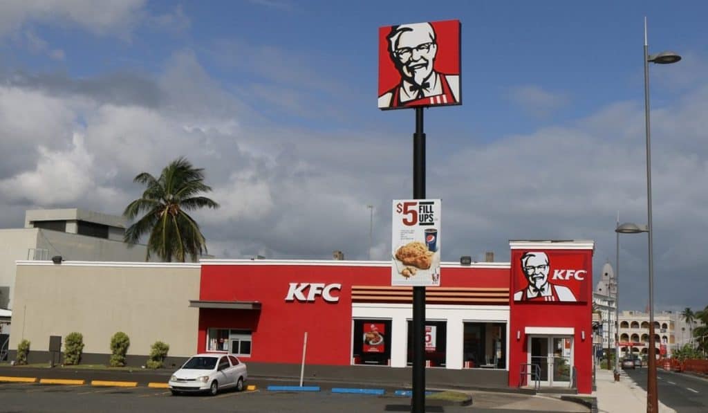 Local de Kentucky Fried Chicken (KFC)