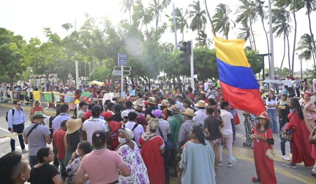 Visita del gobierno Petro a La Guajira