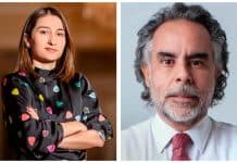 Laura Sarabia y Armando Benedetti en caso de chuzadas