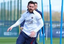 Lionel Messi entrena con el PSG