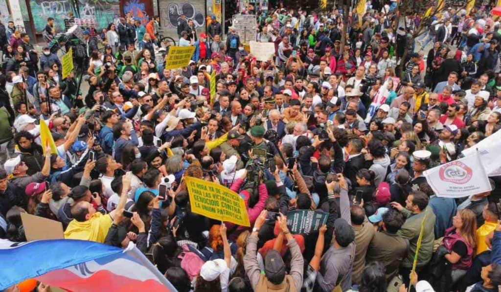 Marchas, protestas, manifestación, calle